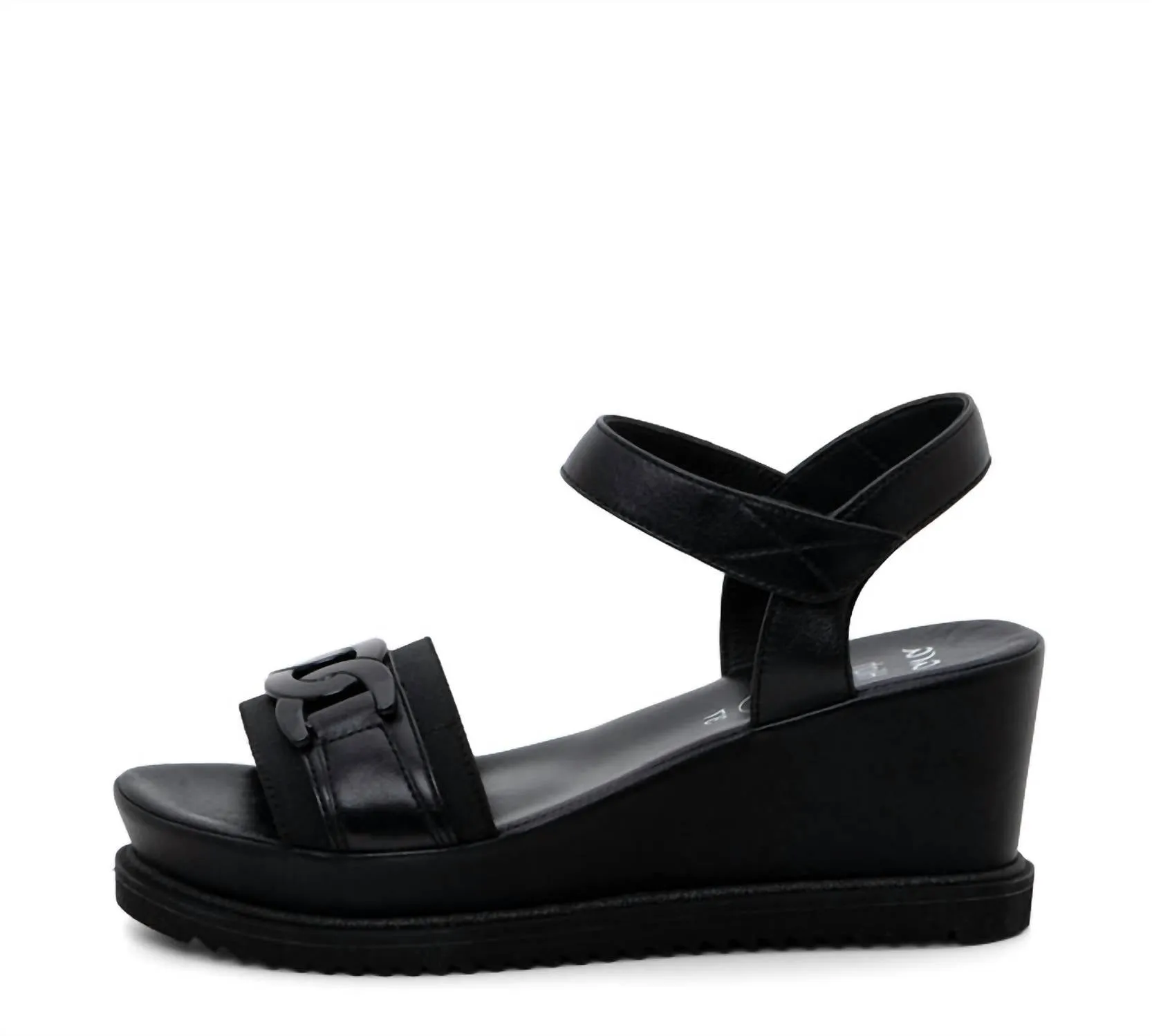 Women's Palmdale Wedge Sandals In Black