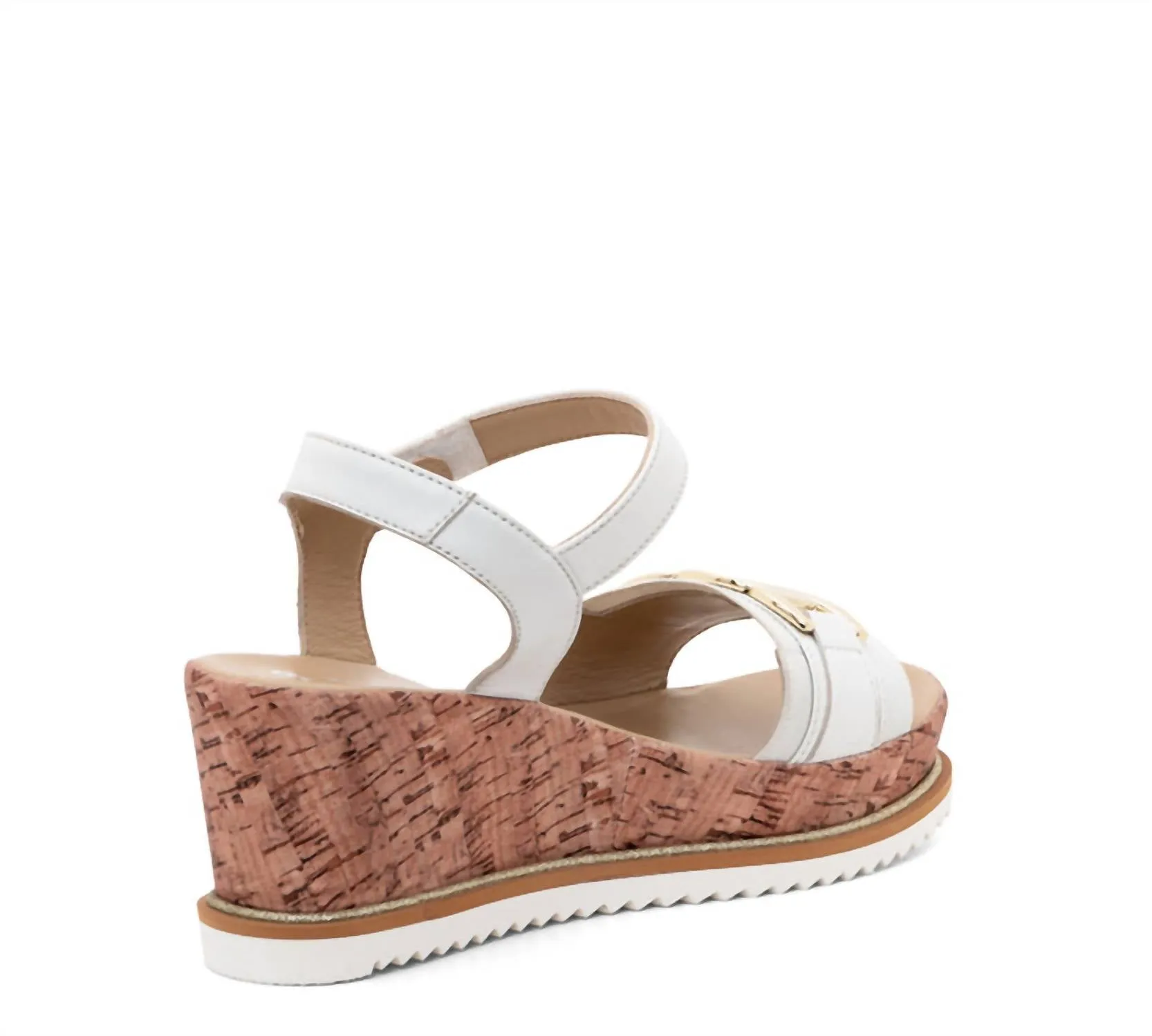 Women's Palmdale Wedge Sandals In White