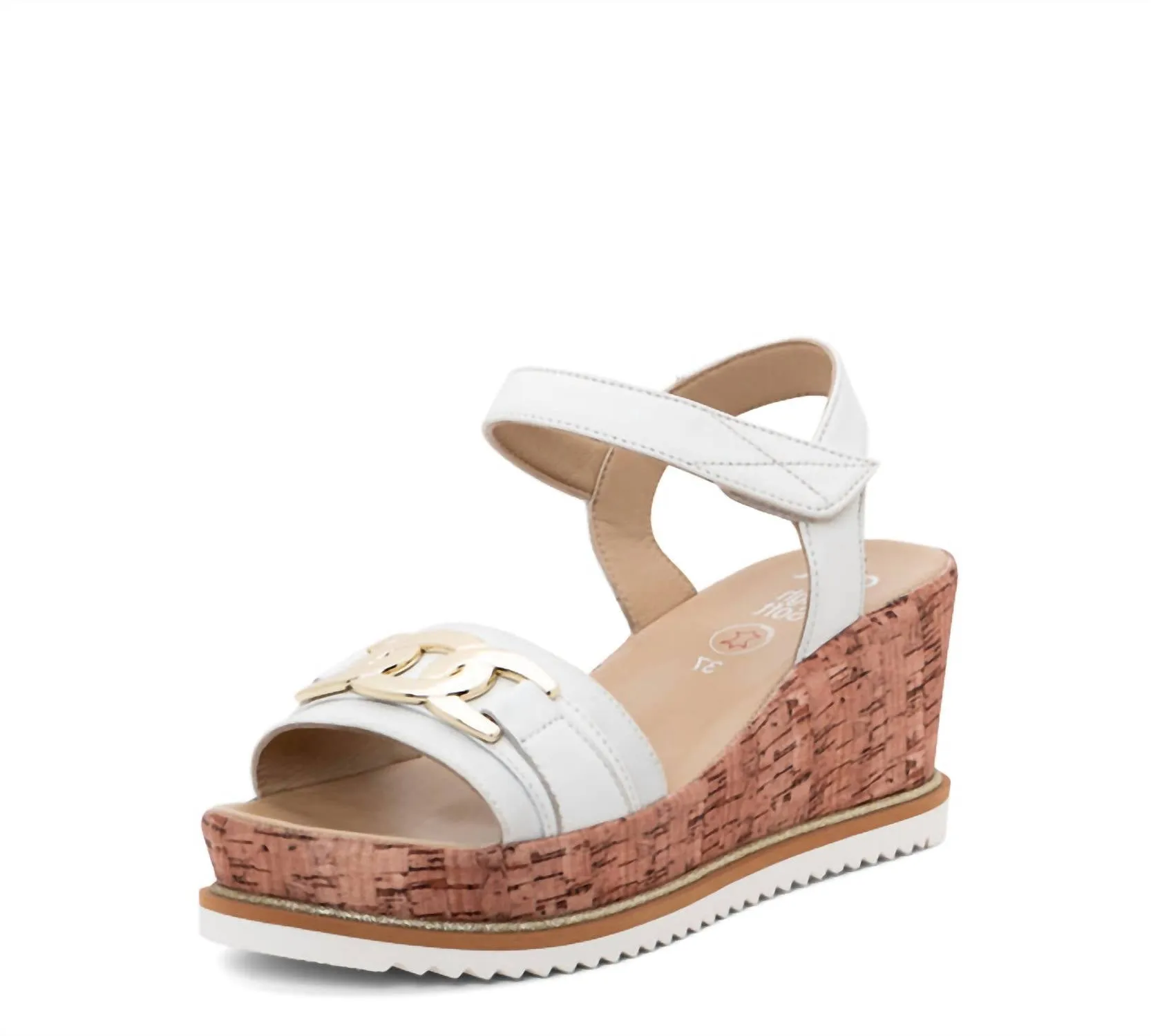 Women's Palmdale Wedge Sandals In White