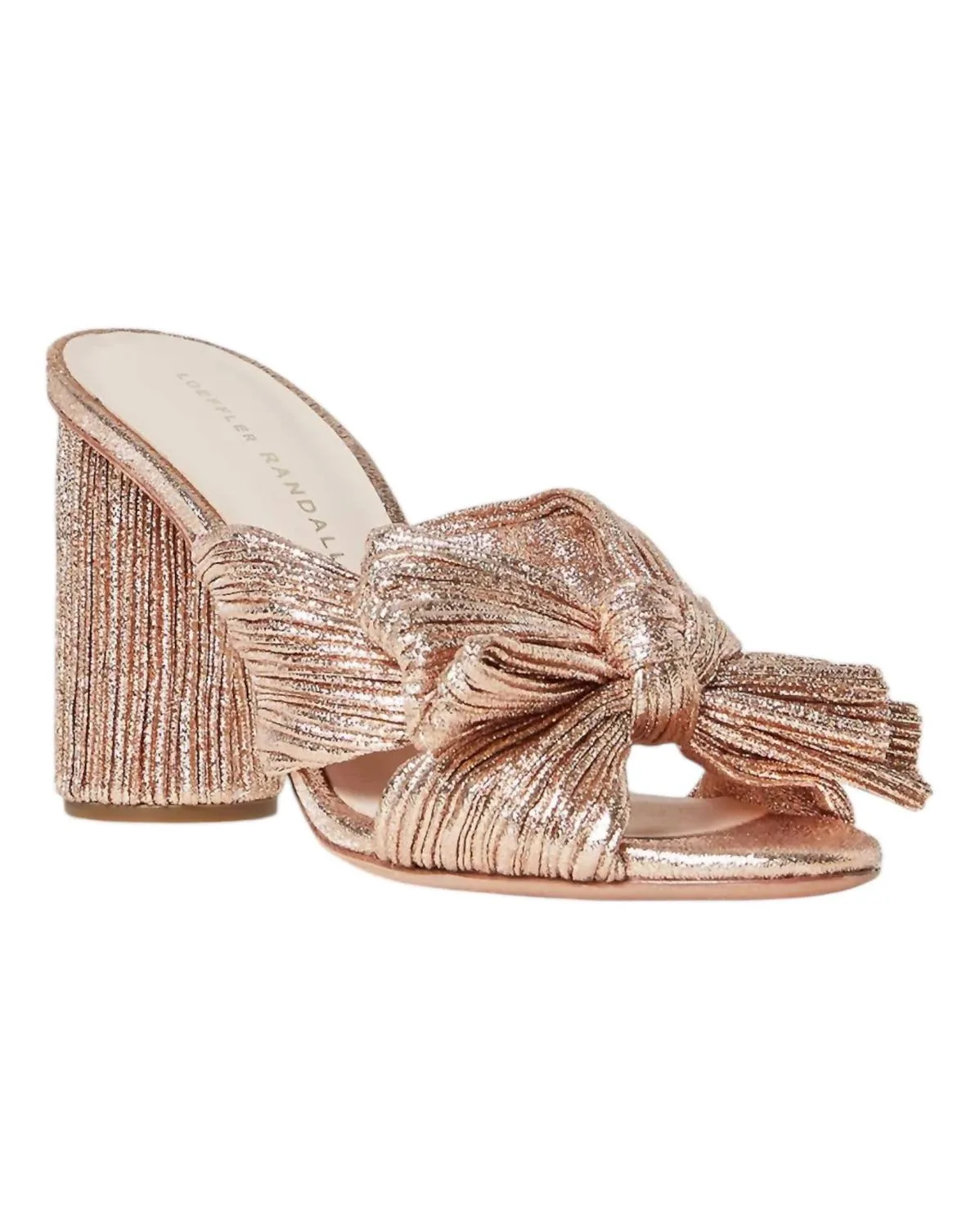 Women's Penny Bow Heel In Dune