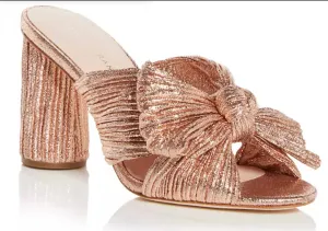 Women's Penny Bow Heel In Dune