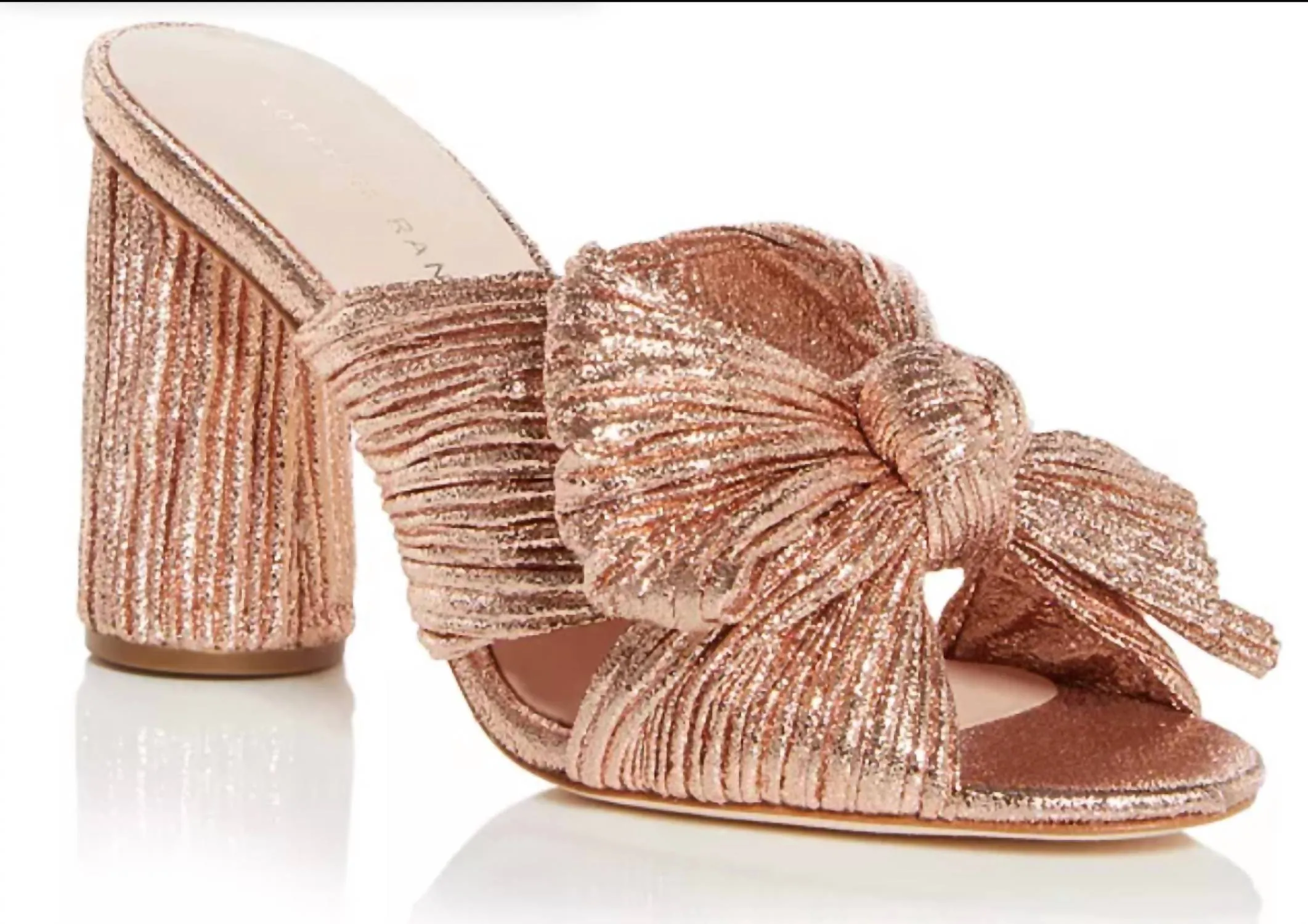 Women's Penny Bow Heel In Dune