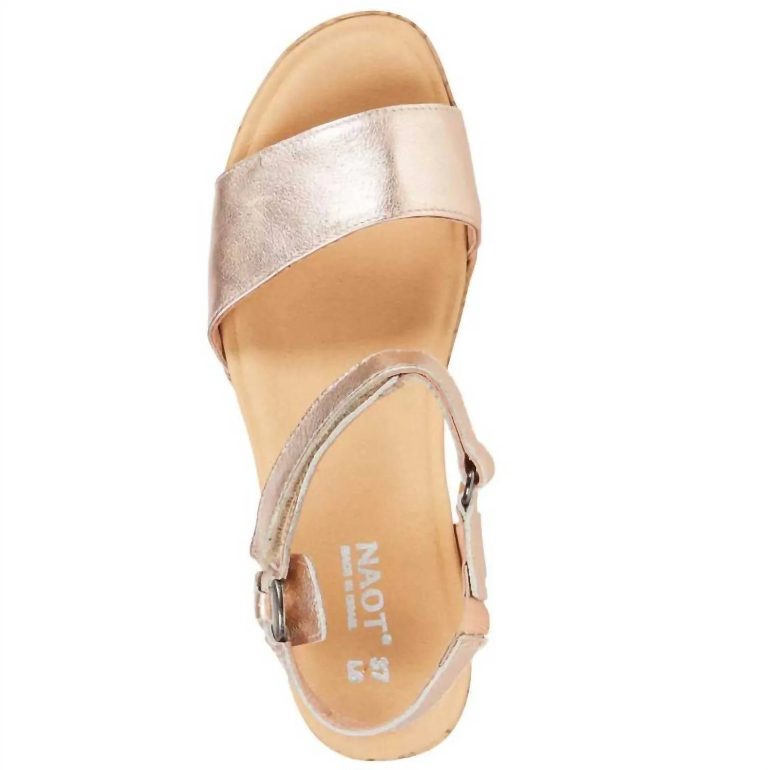 Women's Pier Wedge Sandals In Soft Rosegold