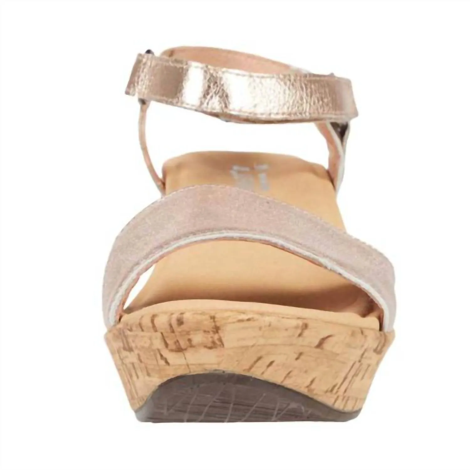 Women's Pier Wedge Sandals In Soft Rosegold