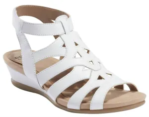 Women's Pisa Chatham Low Wedge Sandals In White