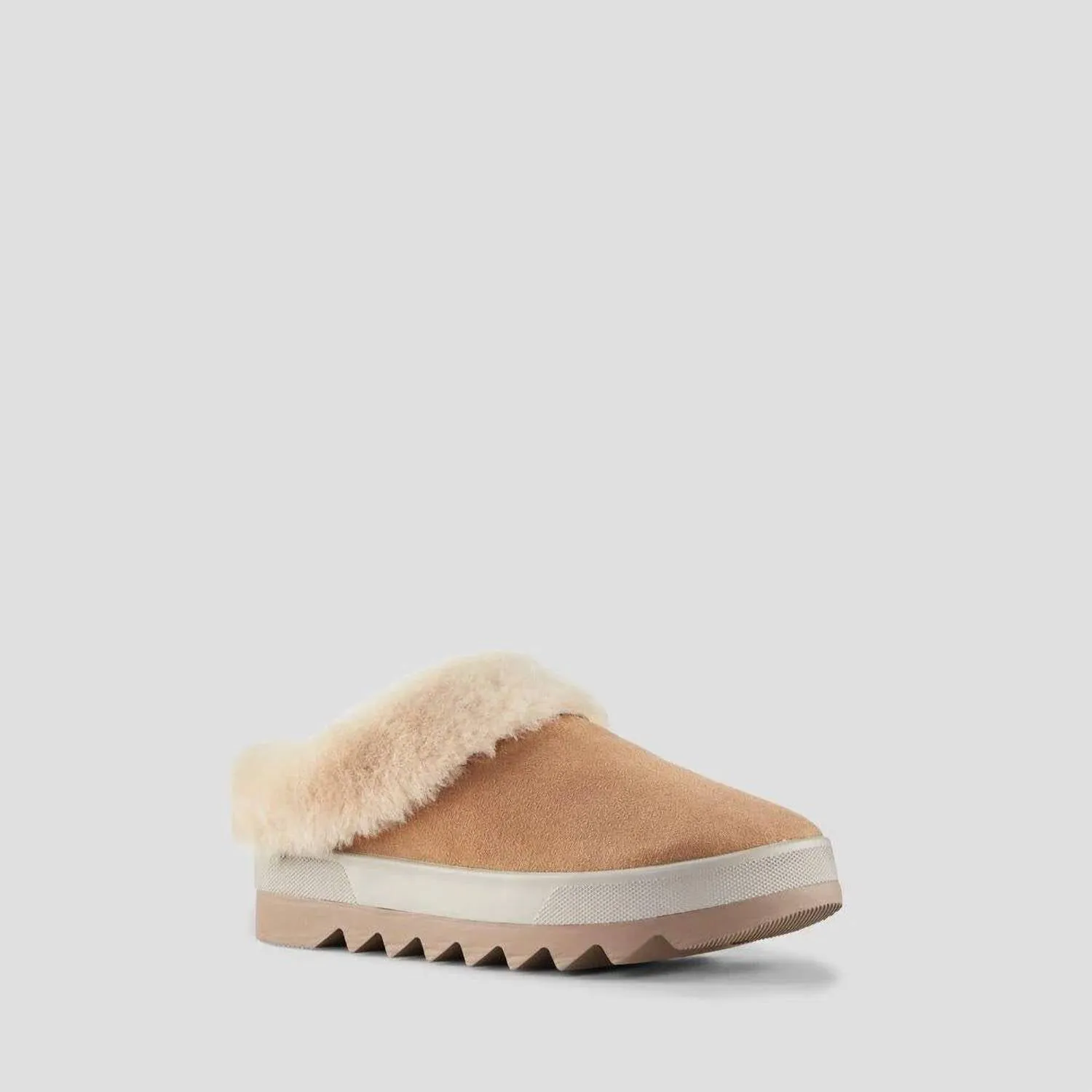 Women's Pronya Shearling Mule In Camel