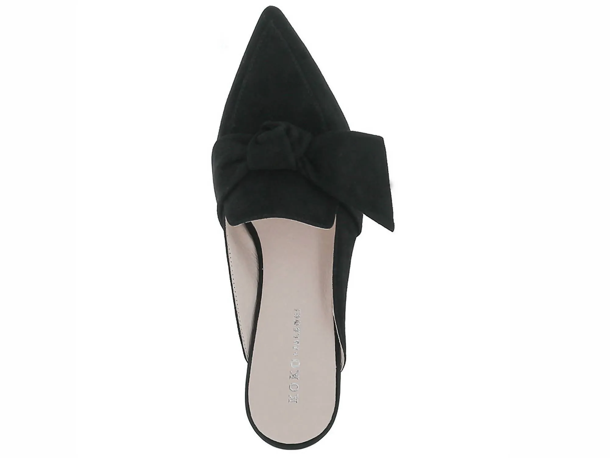 Women's Quantum Suede Mule In Black