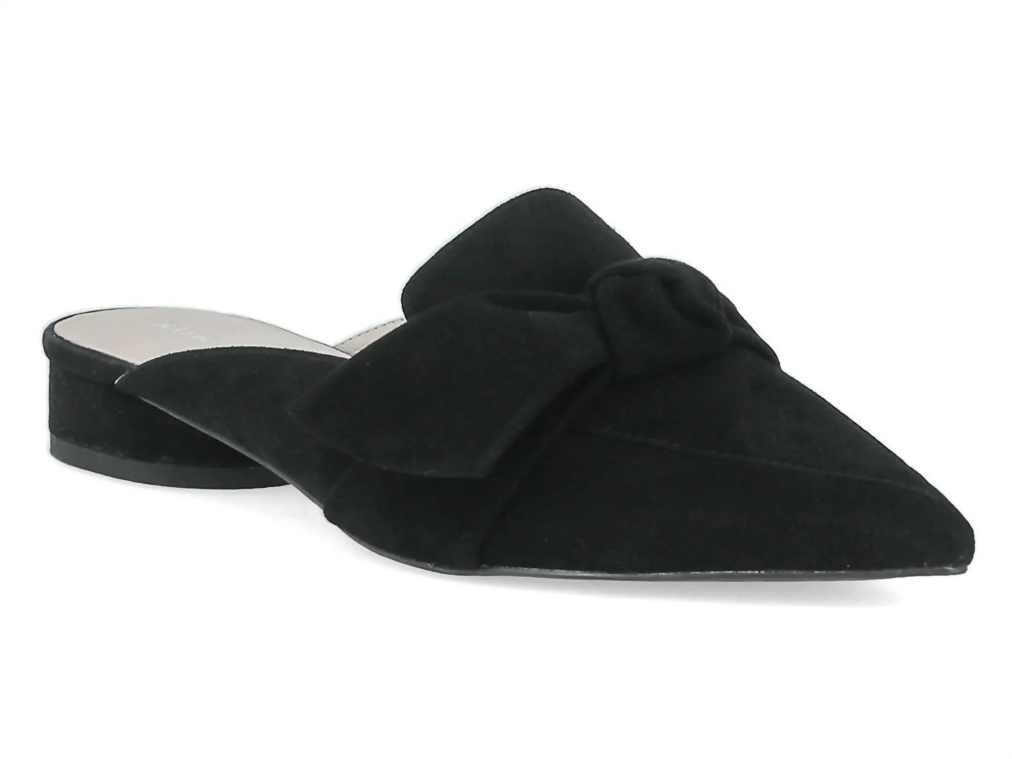 Women's Quantum Suede Mule In Black