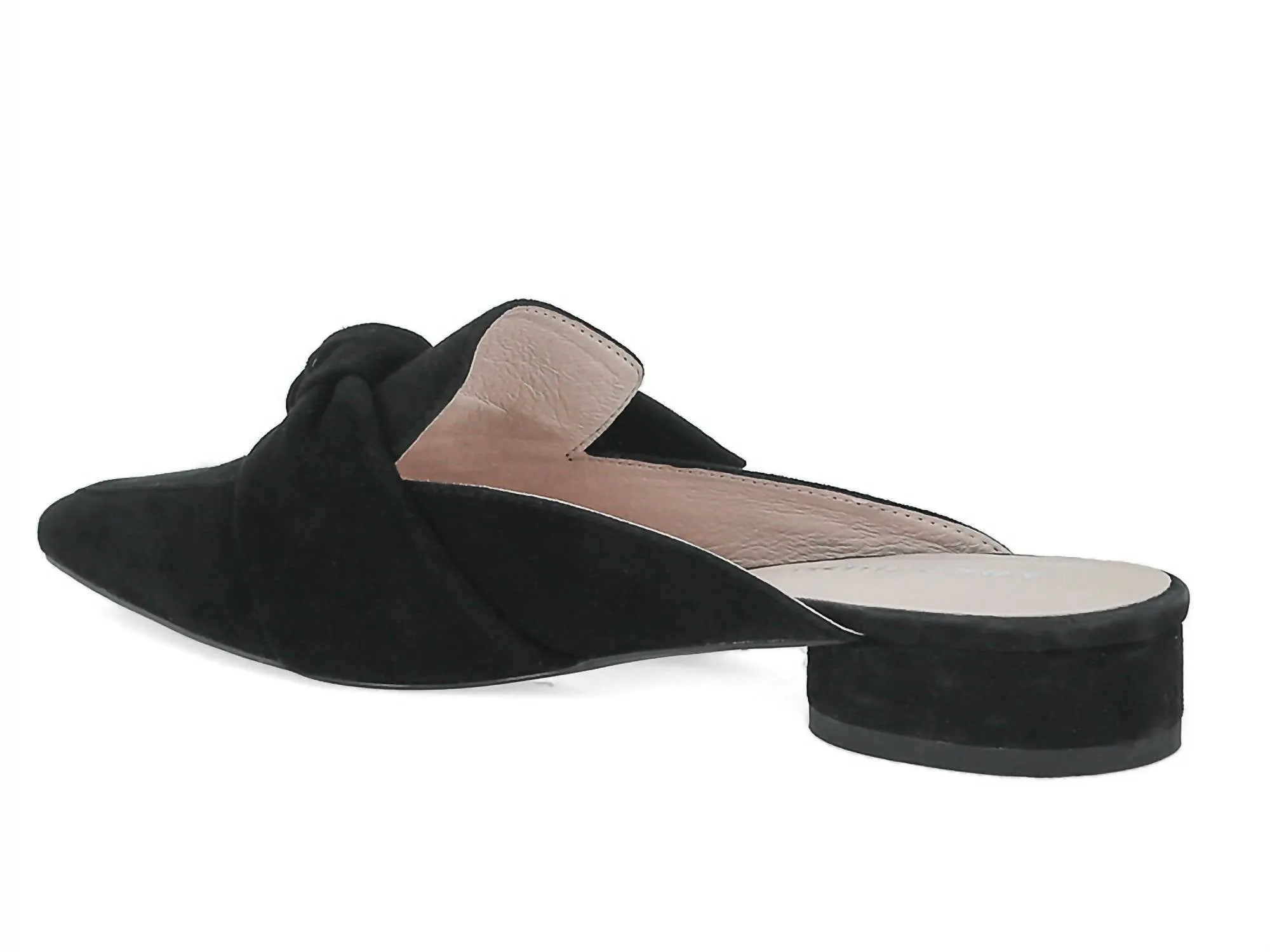 Women's Quantum Suede Mule In Black