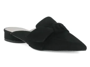 Women's Quantum Suede Mule In Black