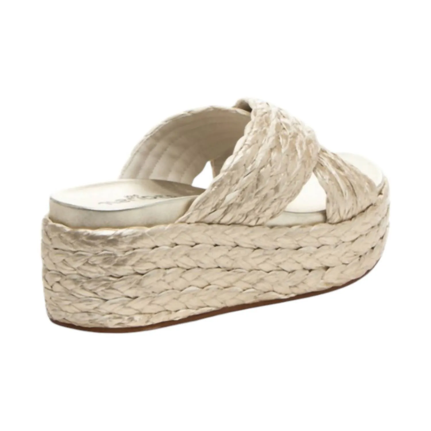 Women's Quiver Wedge In Light Gold