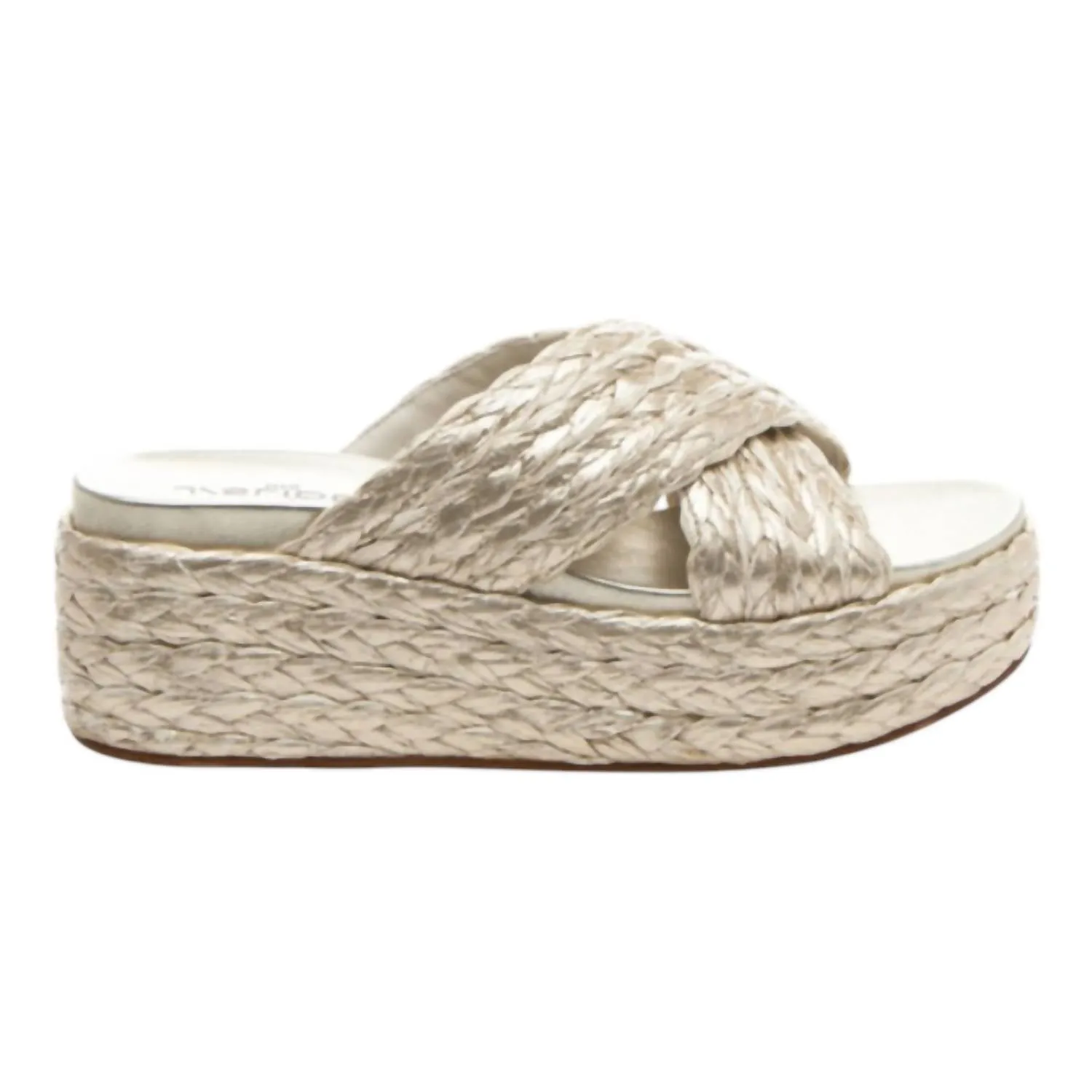 Women's Quiver Wedge In Light Gold