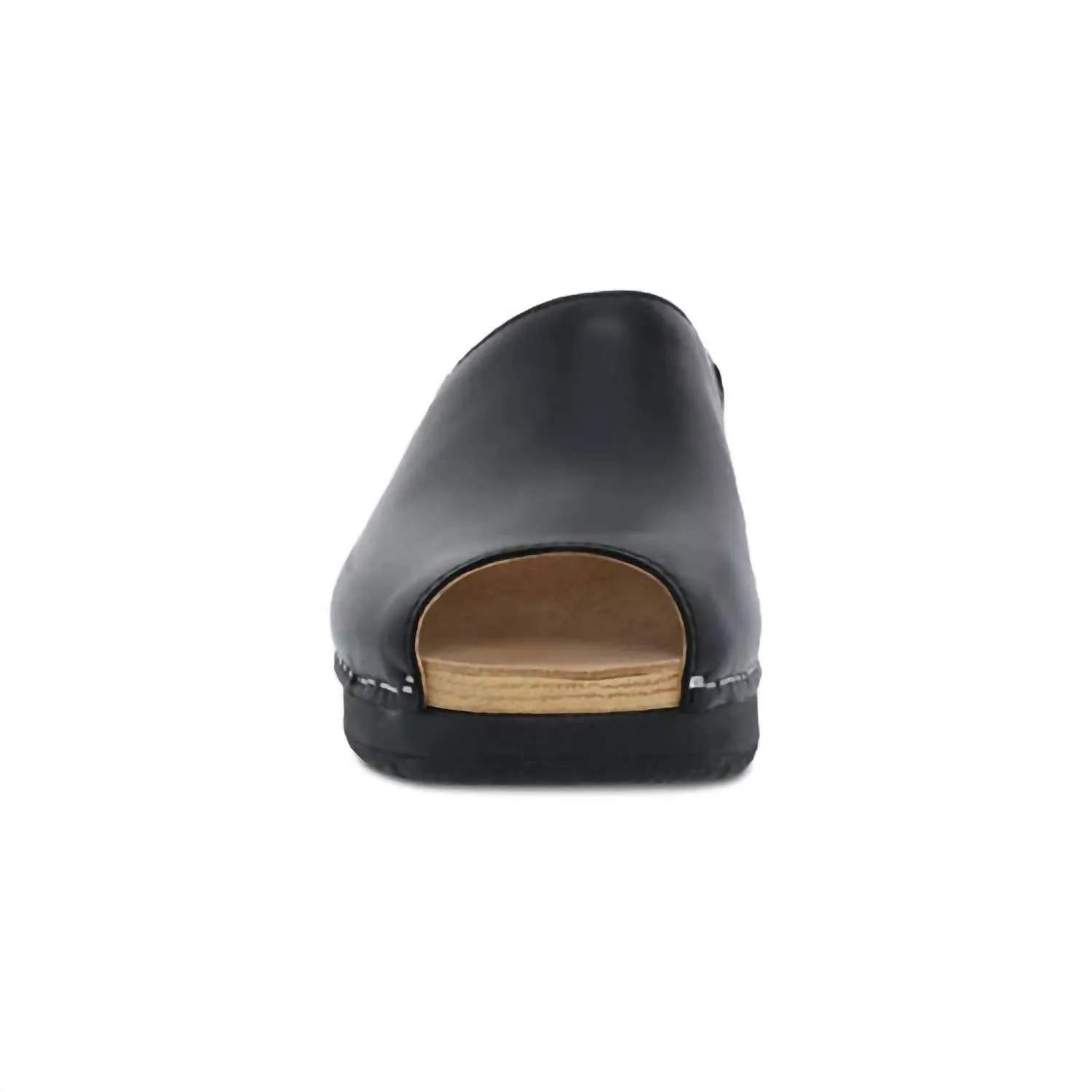 Women's Ravyn Peep-Toe Mule In Black