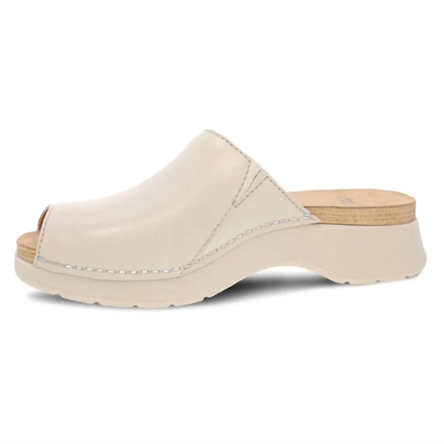 Women's Ravyn Peep Toe Mule In Ivory