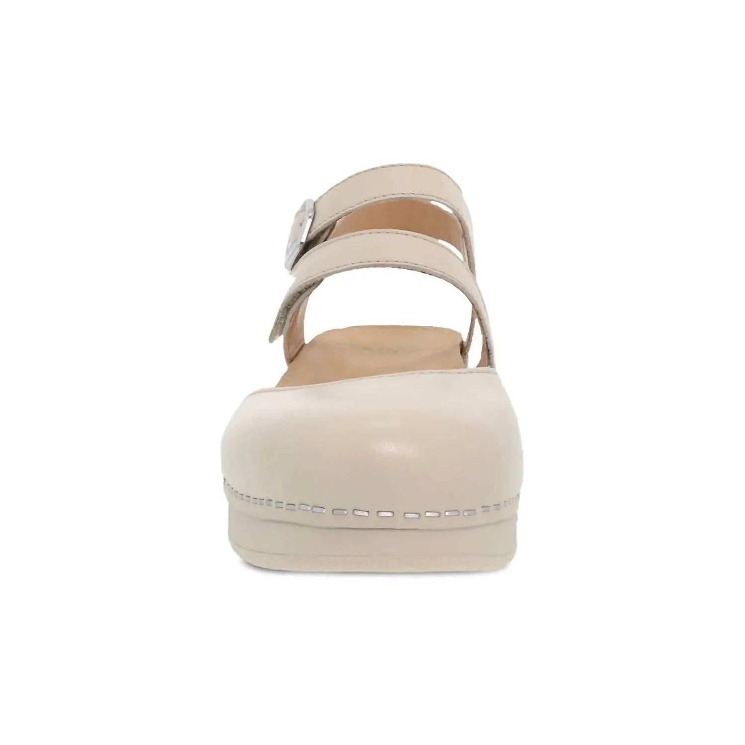 Women's Rissa Platform Cloggy Shoes In Jane In Ivory