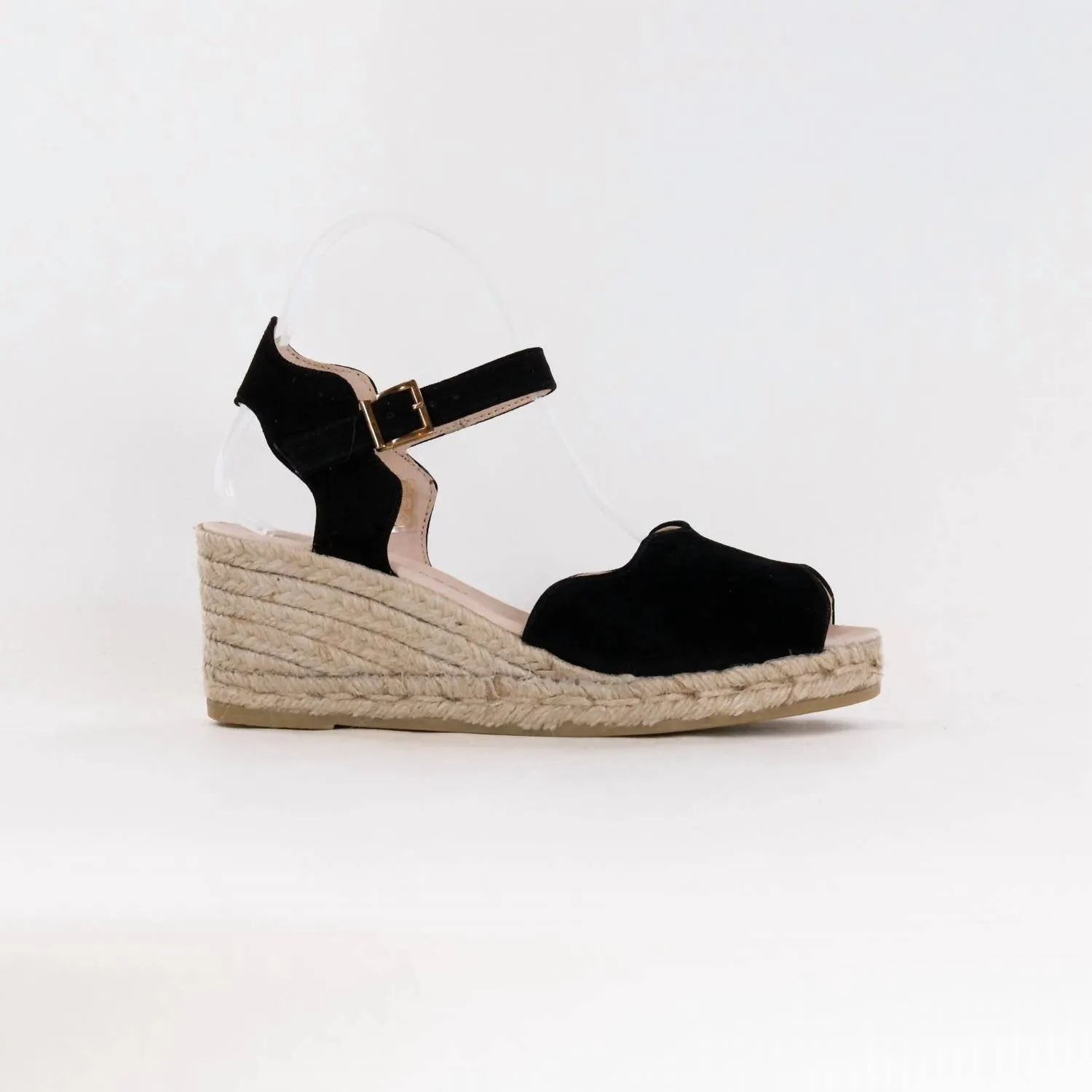 Women's Roundy Sandal In Black