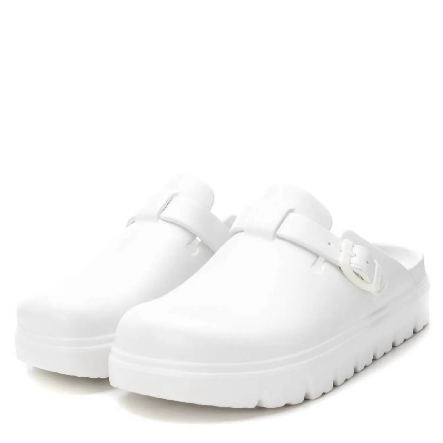Women's Rubber Clog Shoes In White