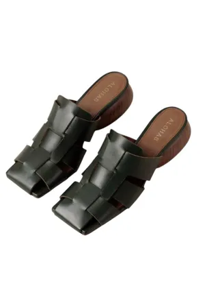 Women's Ruby Mule In Green
