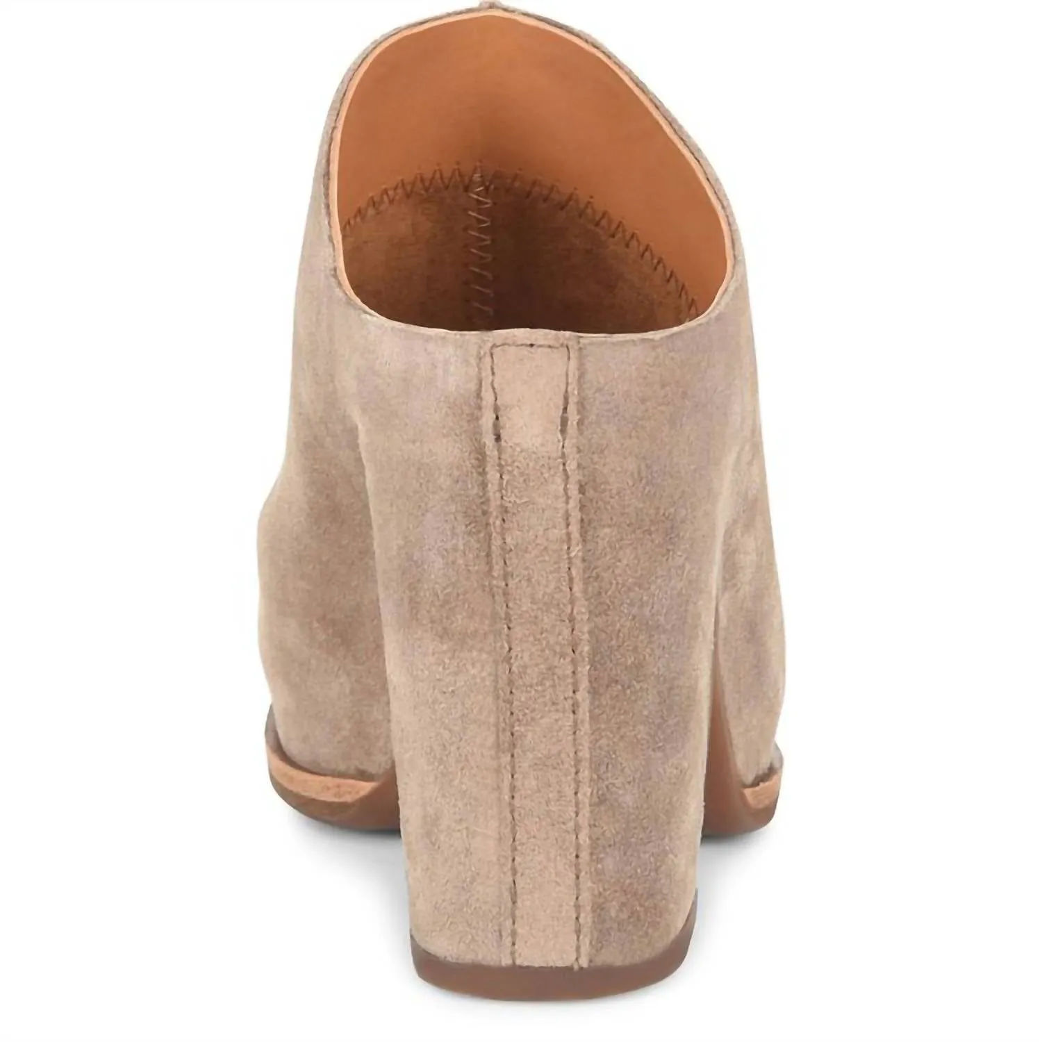Women's Sagano Mule In Tortora Suede