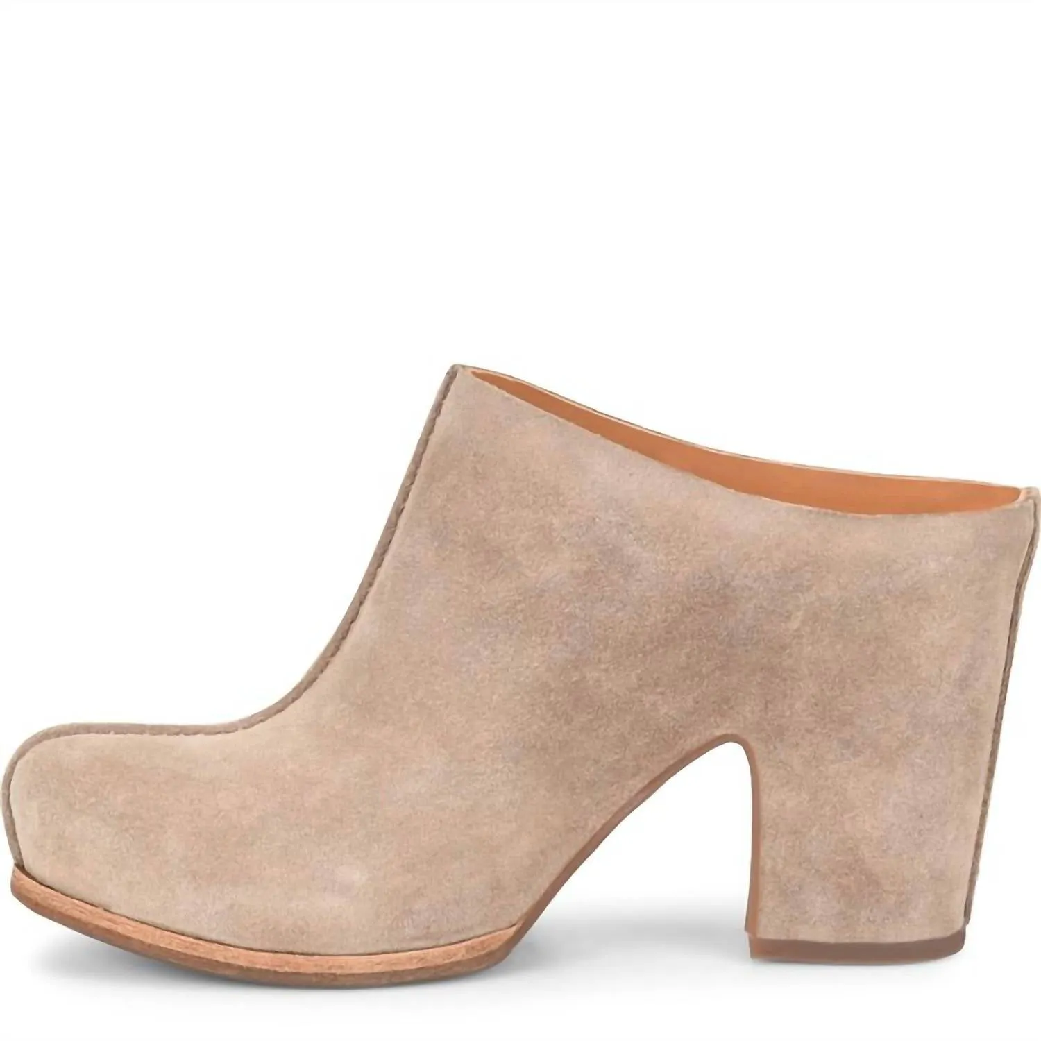 Women's Sagano Mule In Tortora Suede