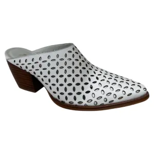 Women's Sammie Cutout Mule In White
