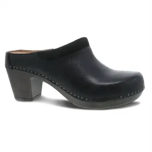 Women's Sammy Heeled Mule In Black