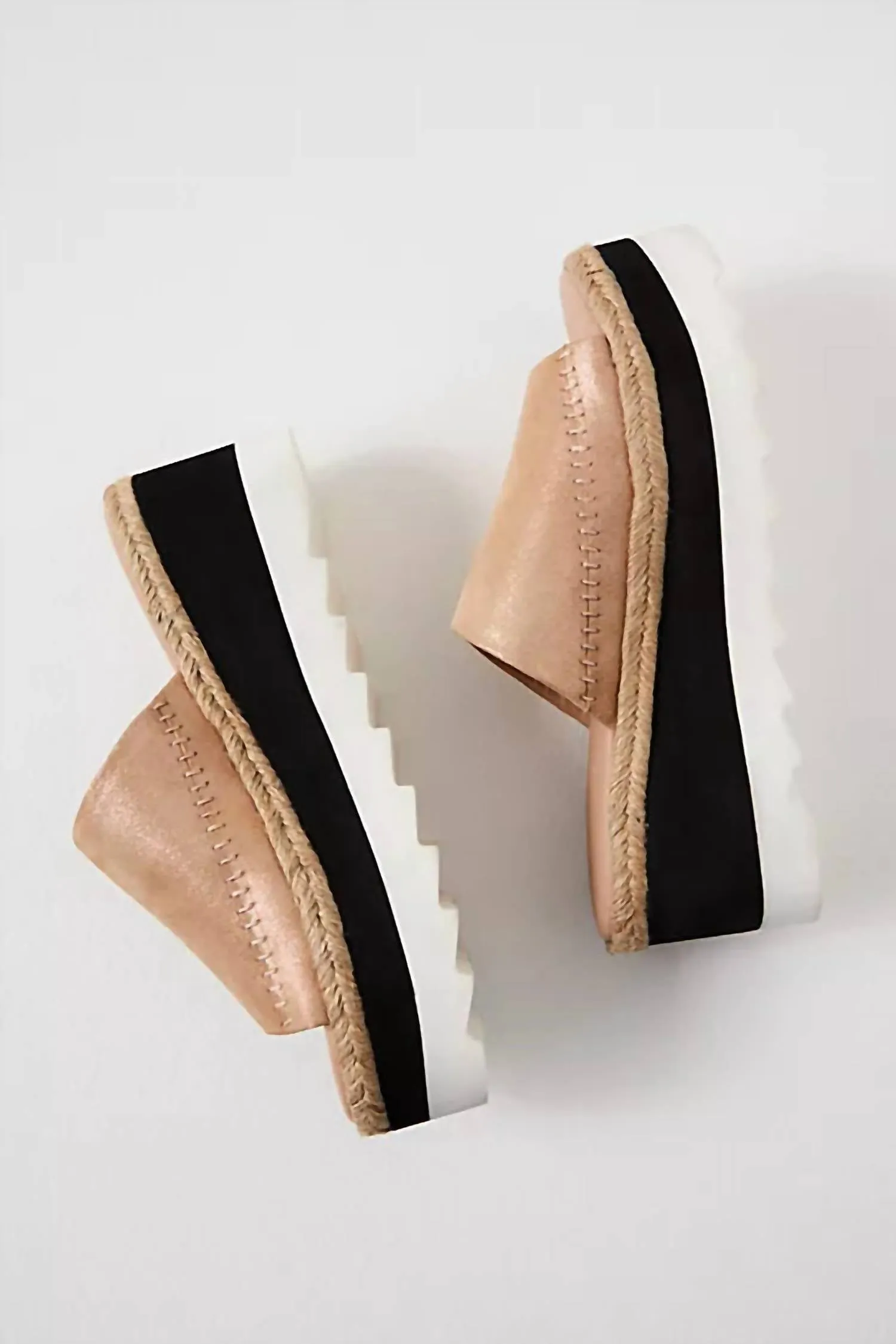 Women's Santorini Espadrille Sandal In Rose Gold