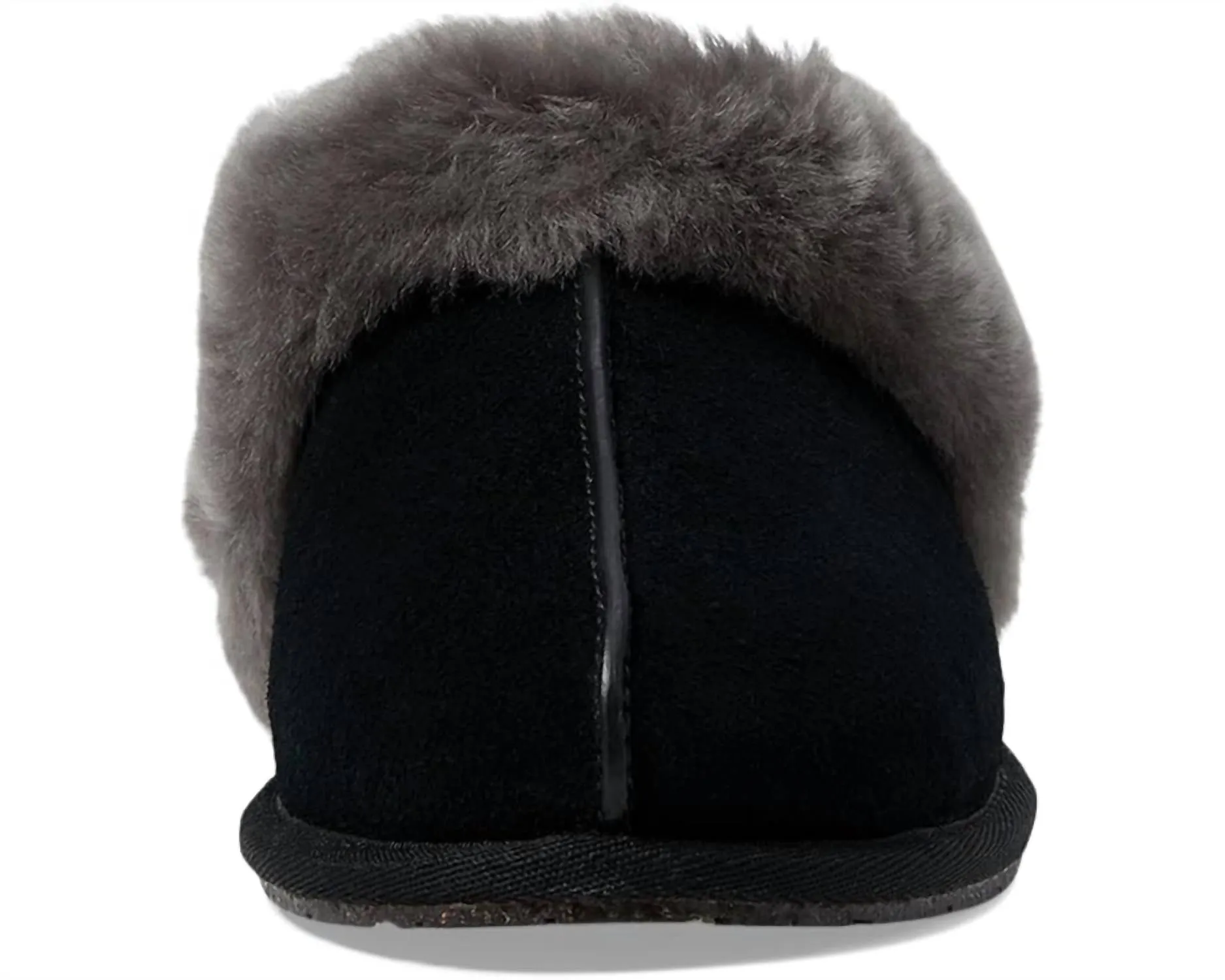Women's Scuffette In Black/grey