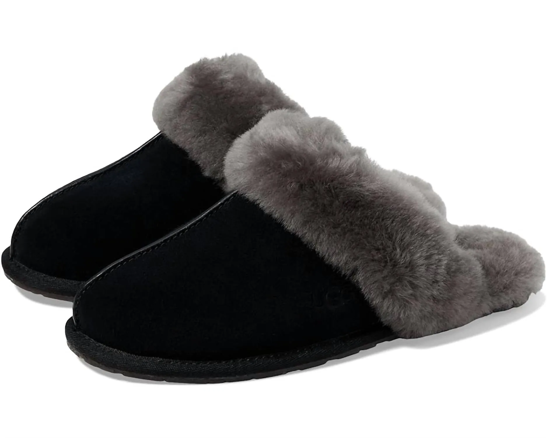 Women's Scuffette In Black/grey