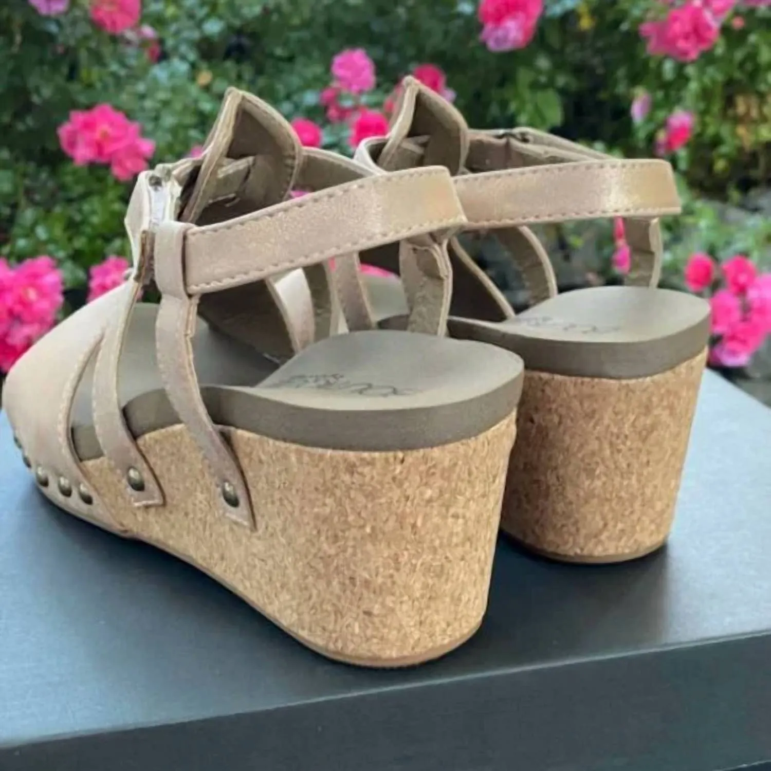 Women's Seltzer Wedge Sandal In Tan