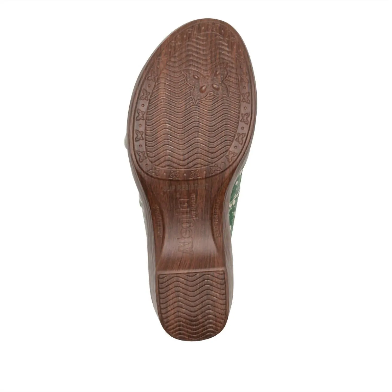 Women's Sierra Sandals In Green Acres