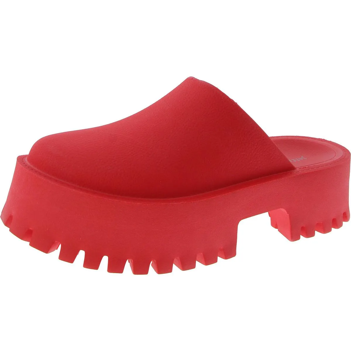 Womens Slip On Lugged Sole Clogs