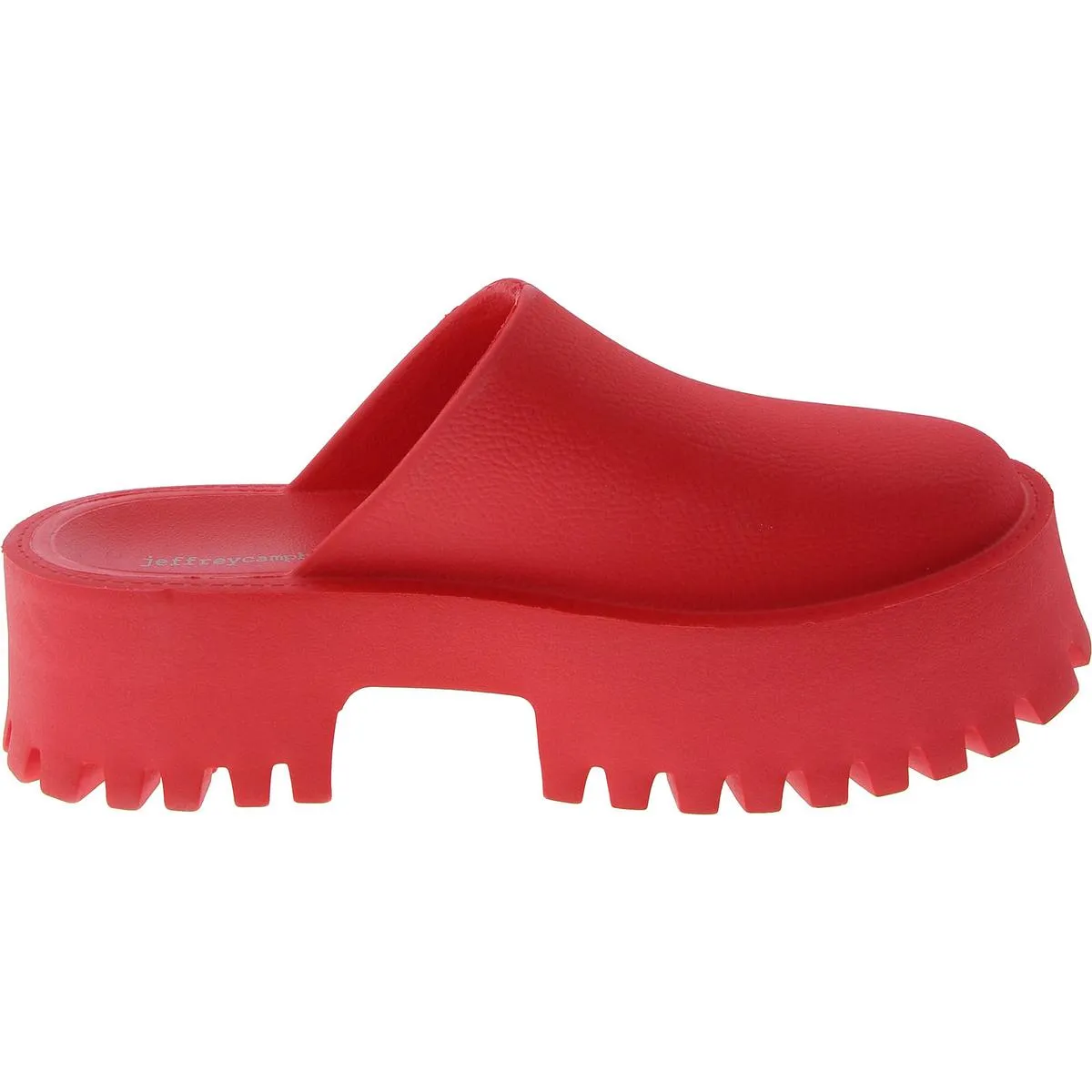 Womens Slip On Lugged Sole Clogs