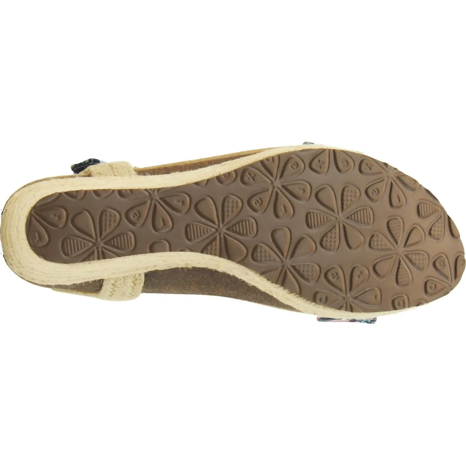 Women's Sydney Suede Wedge Sandals In Floral
