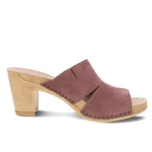 Women's Tandi Heeled Clog In Rose