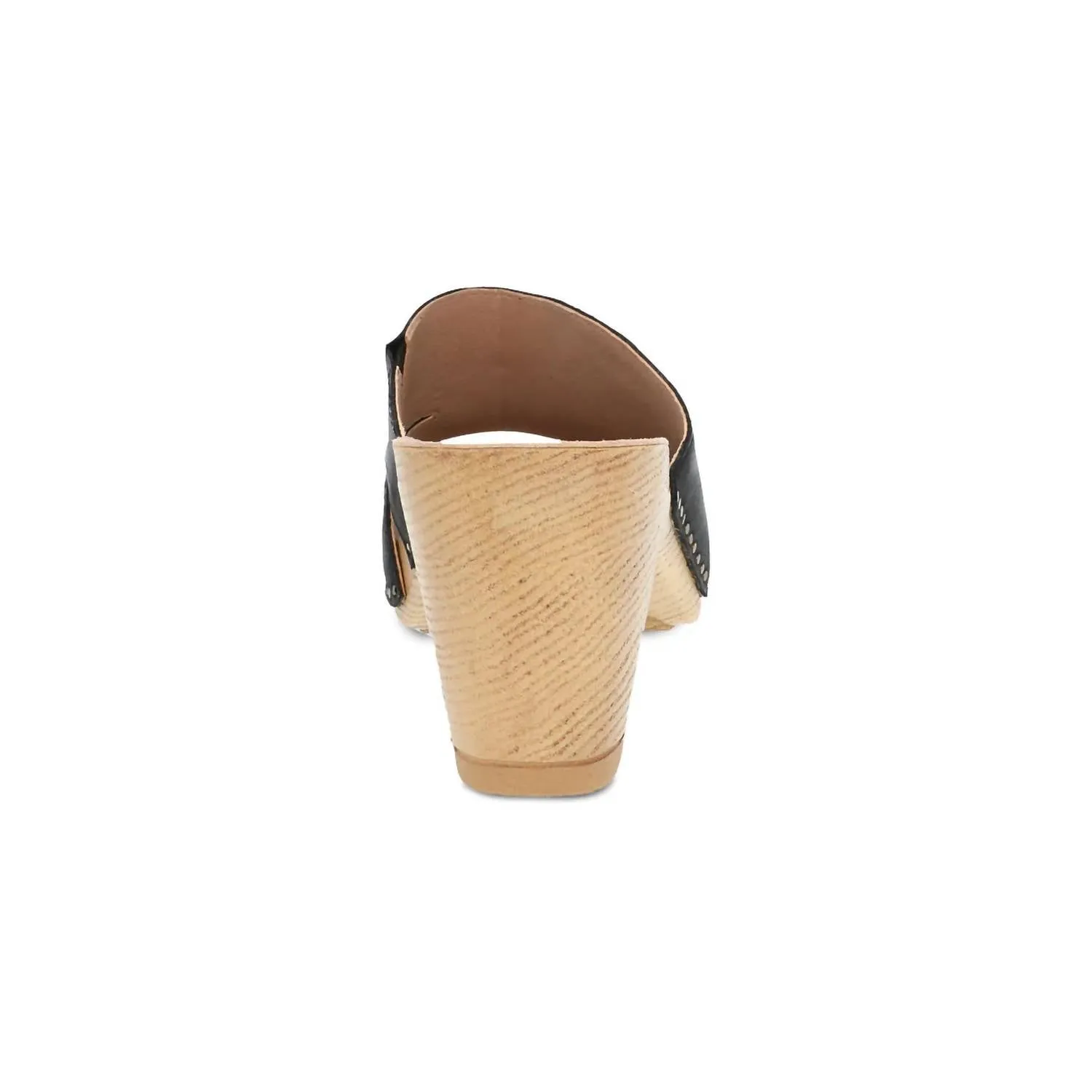 Women's Tandi Summer Slip-On Heeled Mule In Black