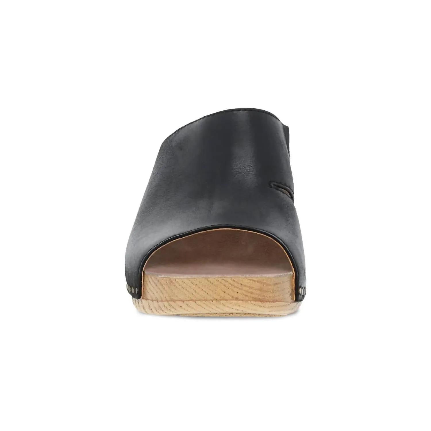 Women's Tandi Summer Slip-On Heeled Mule In Black