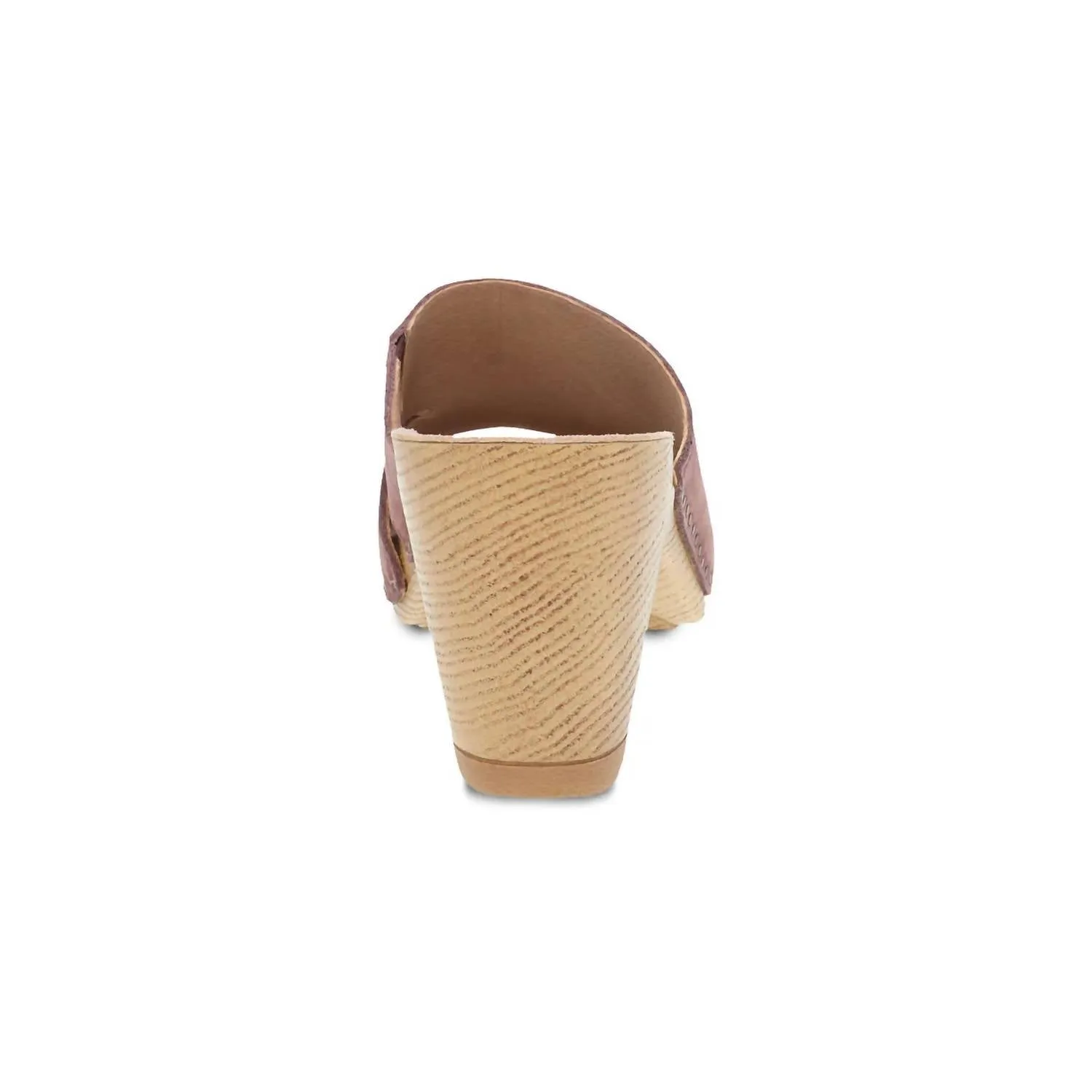 Women's Tandi Summer Slip On Heeled Mule In Rose