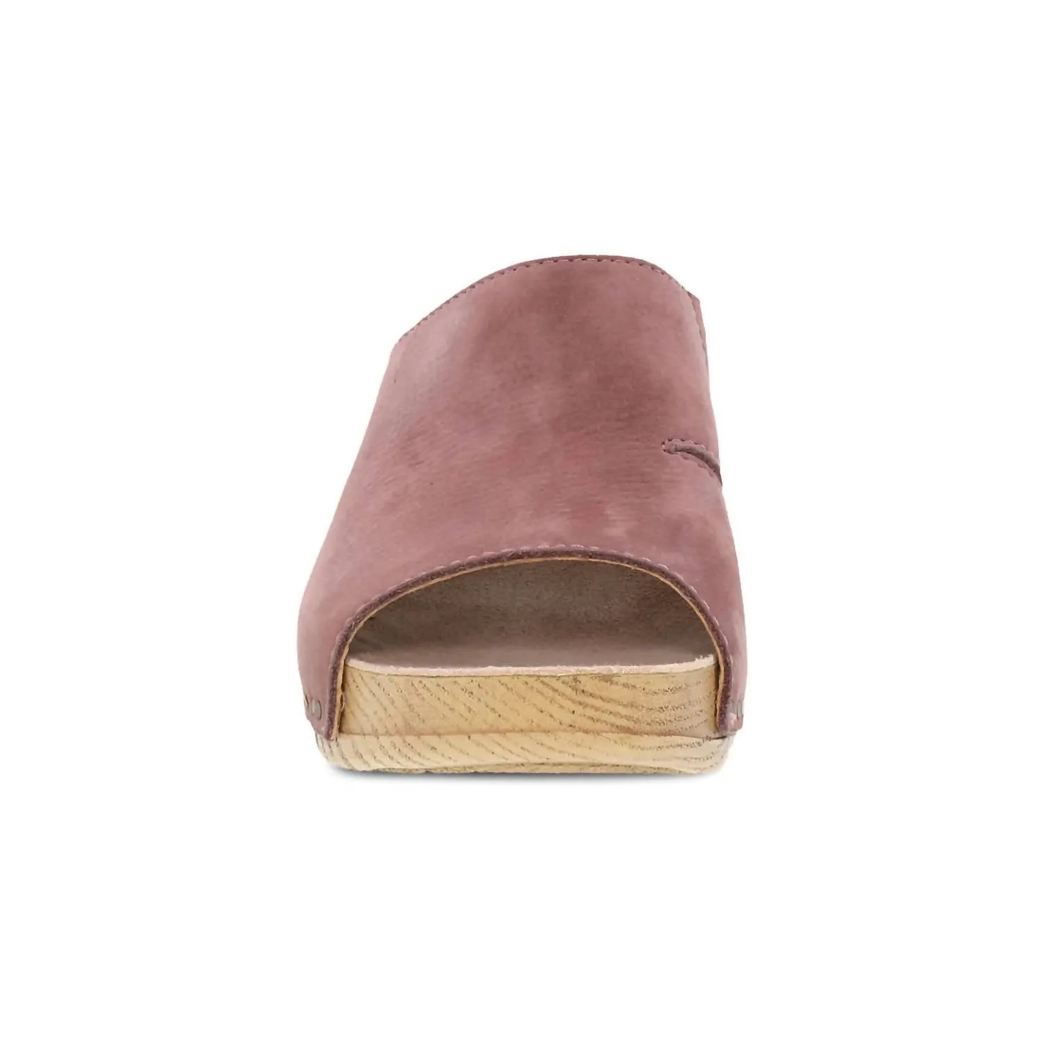 Women's Tandi Summer Slip On Heeled Mule In Rose