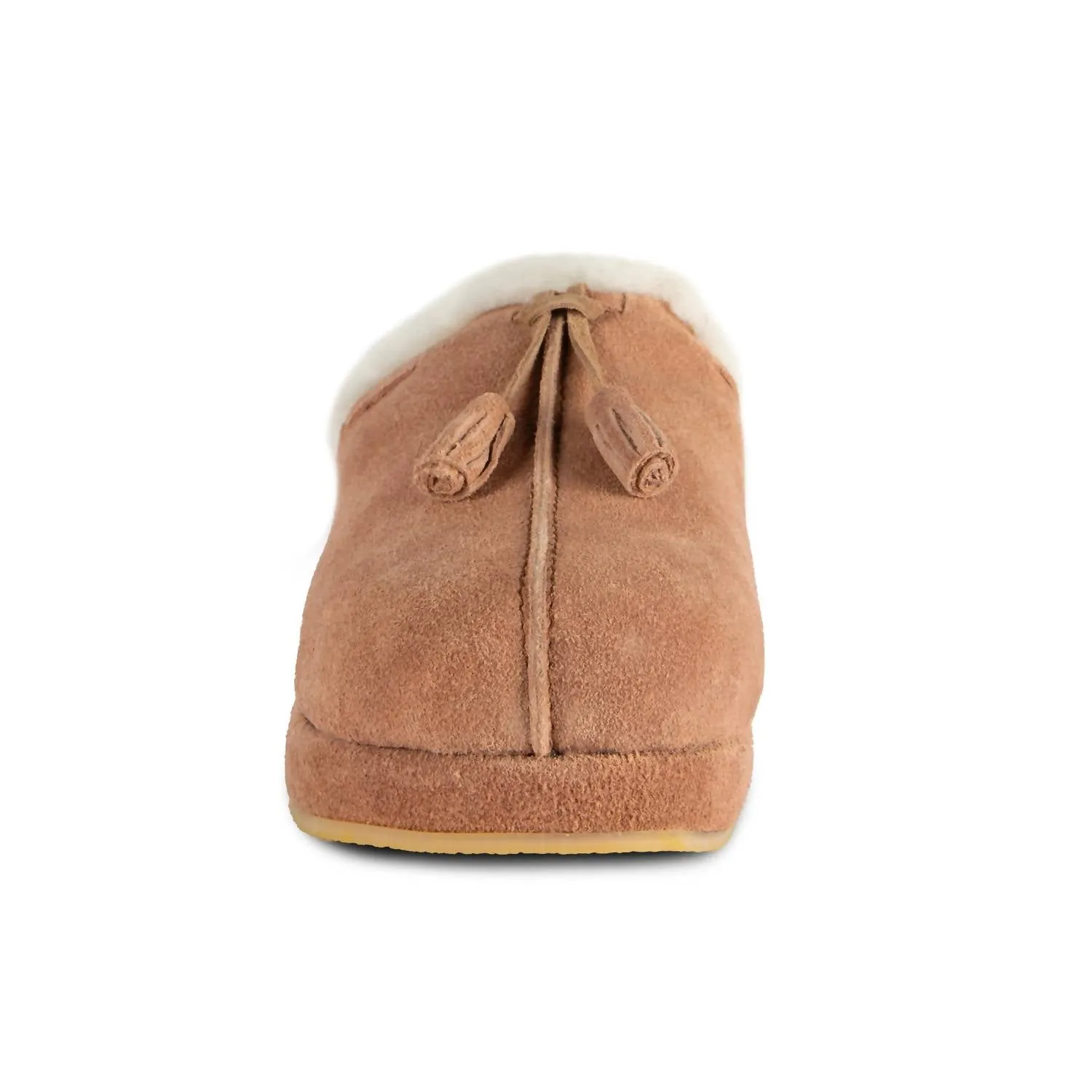 Women's Tassel Clog In Chestnut