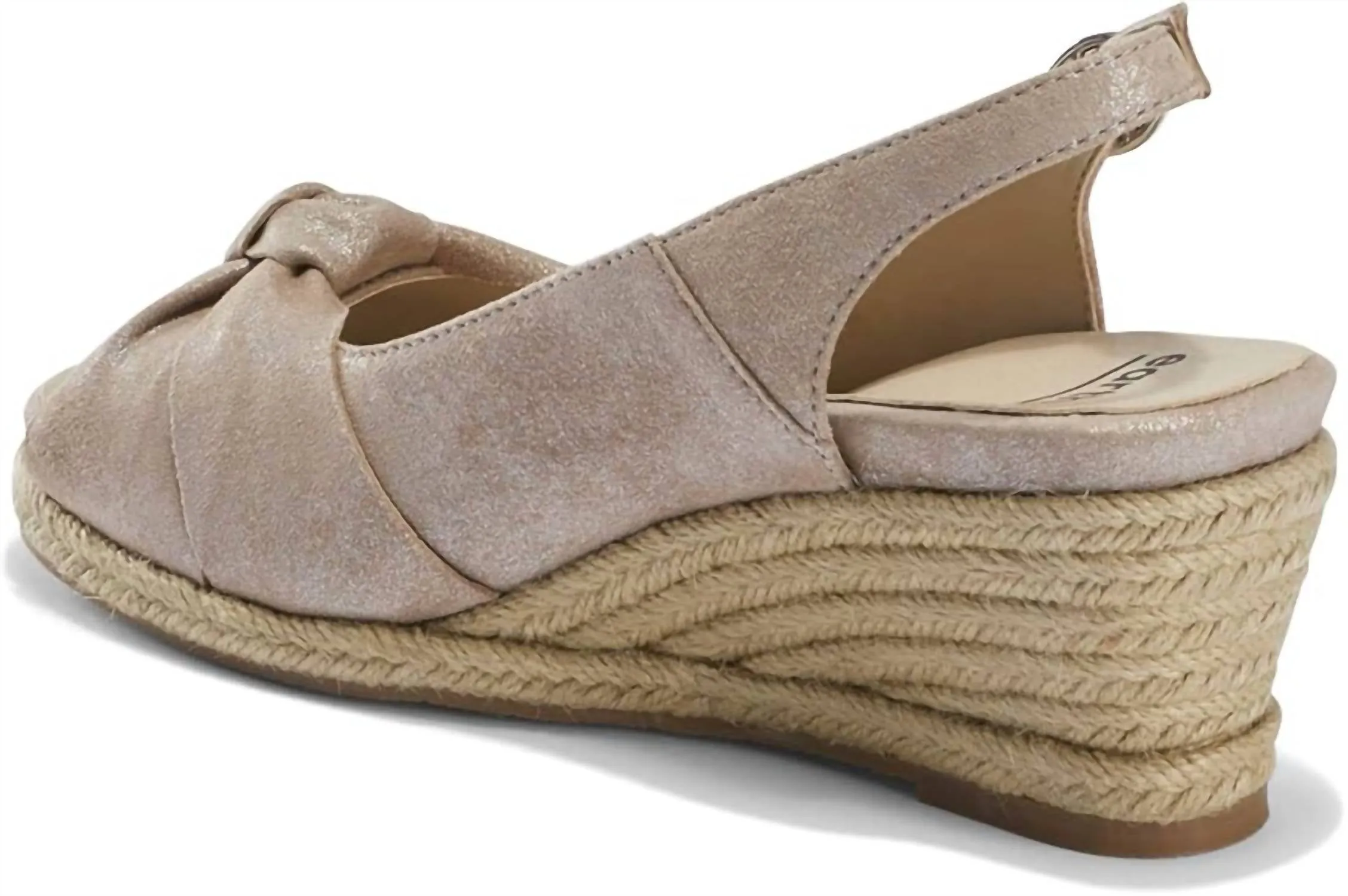 Women's Thara Bermuda Wedge Sandals In Blush