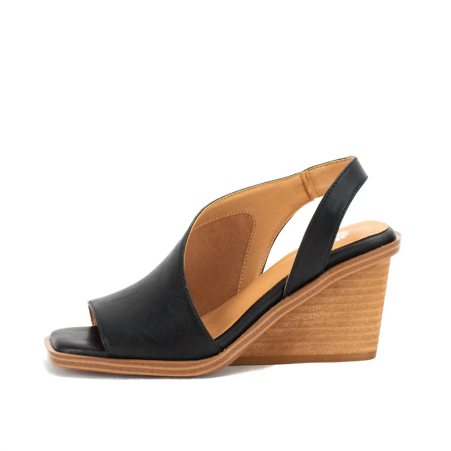 Women's Valdosta Slingback Wedge Sandal In Black