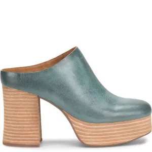 Women's Veronica Platform Mule In Teal