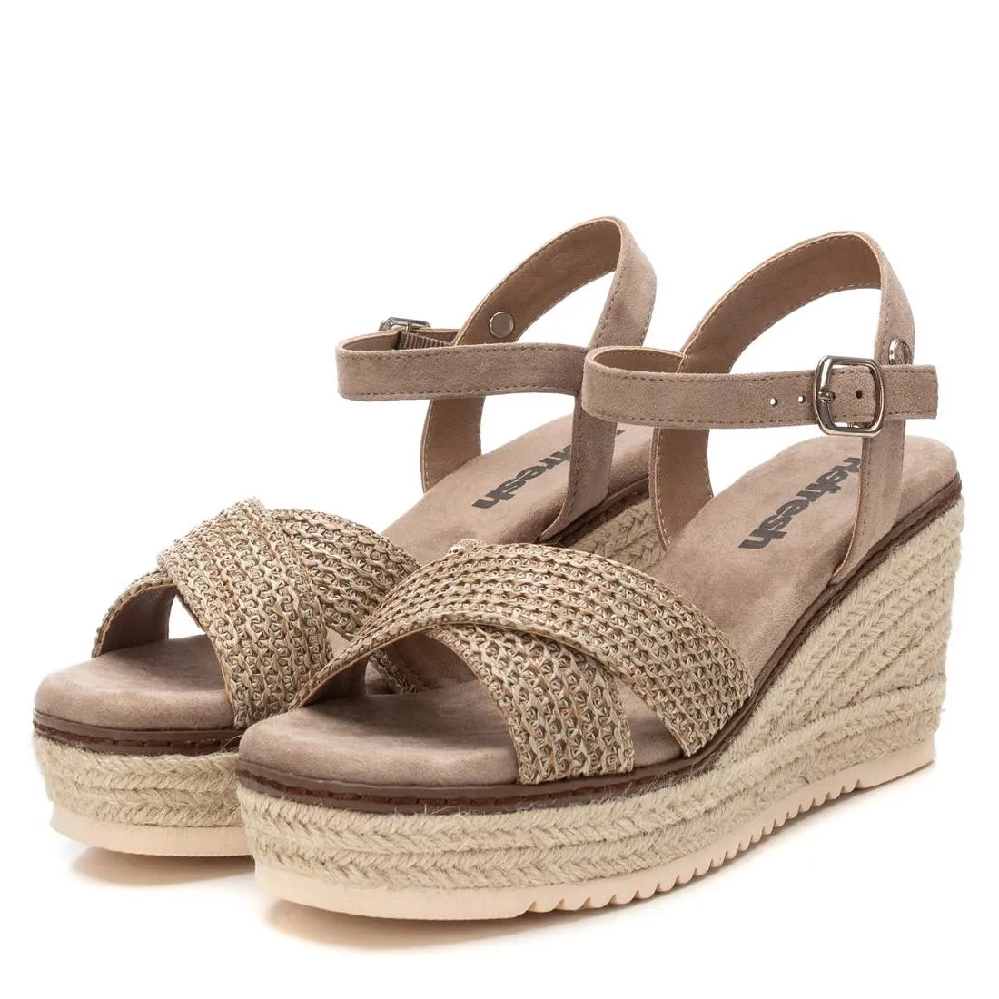 Women's Wedge Espadrille Sandals Refresh By Xti