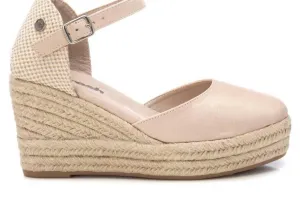 Women's Wedge Espadrilles Sandal In Beige