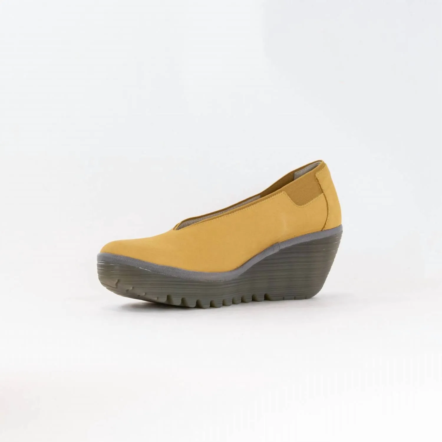 Women's Wedge Heeled Shoes In Bumblebee