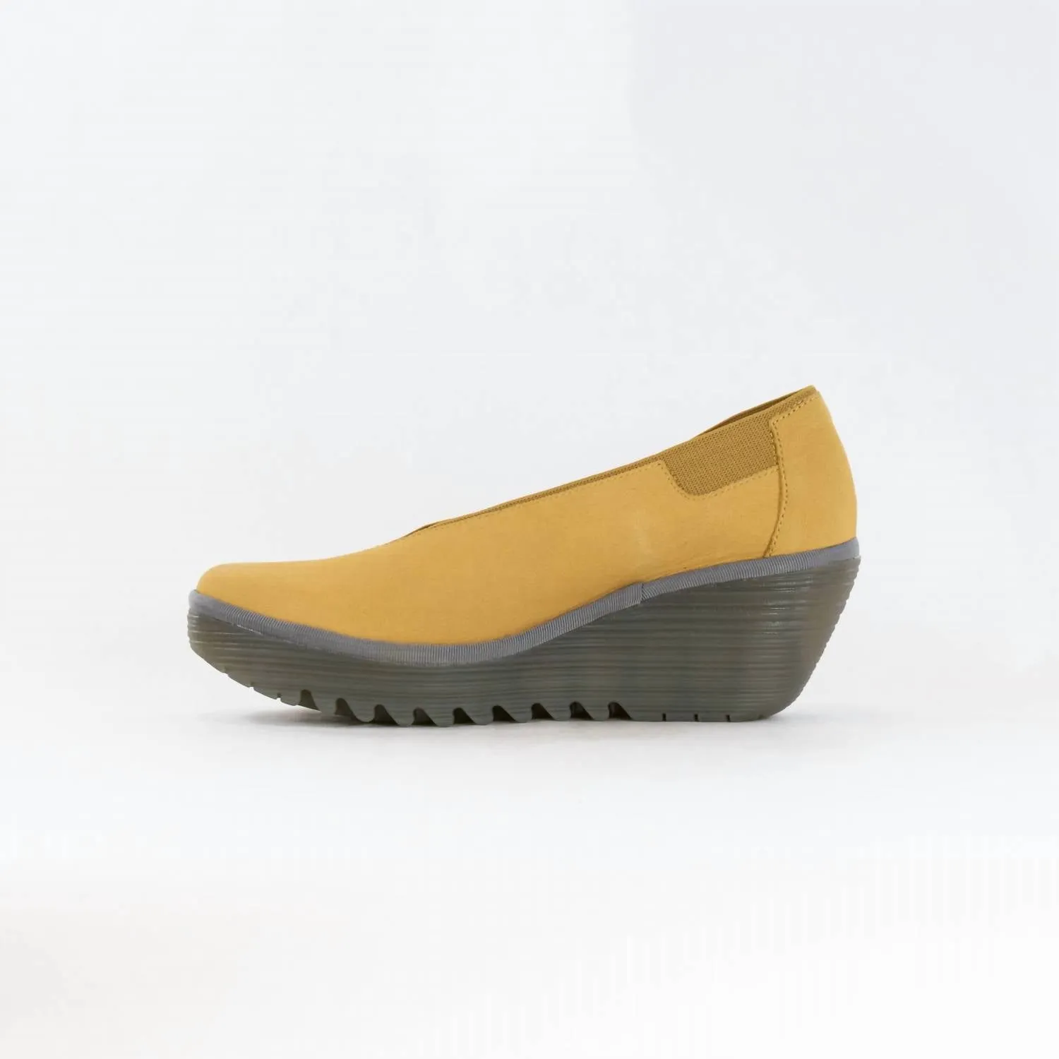 Women's Wedge Heeled Shoes In Bumblebee