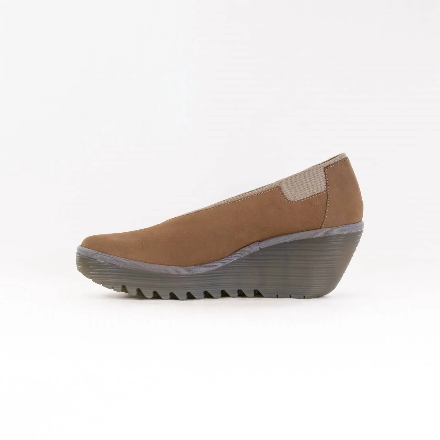 Women's Wedge Heeled Shoes In Sand Cupido