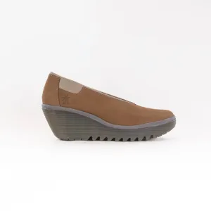 Women's Wedge Heeled Shoes In Sand Cupido