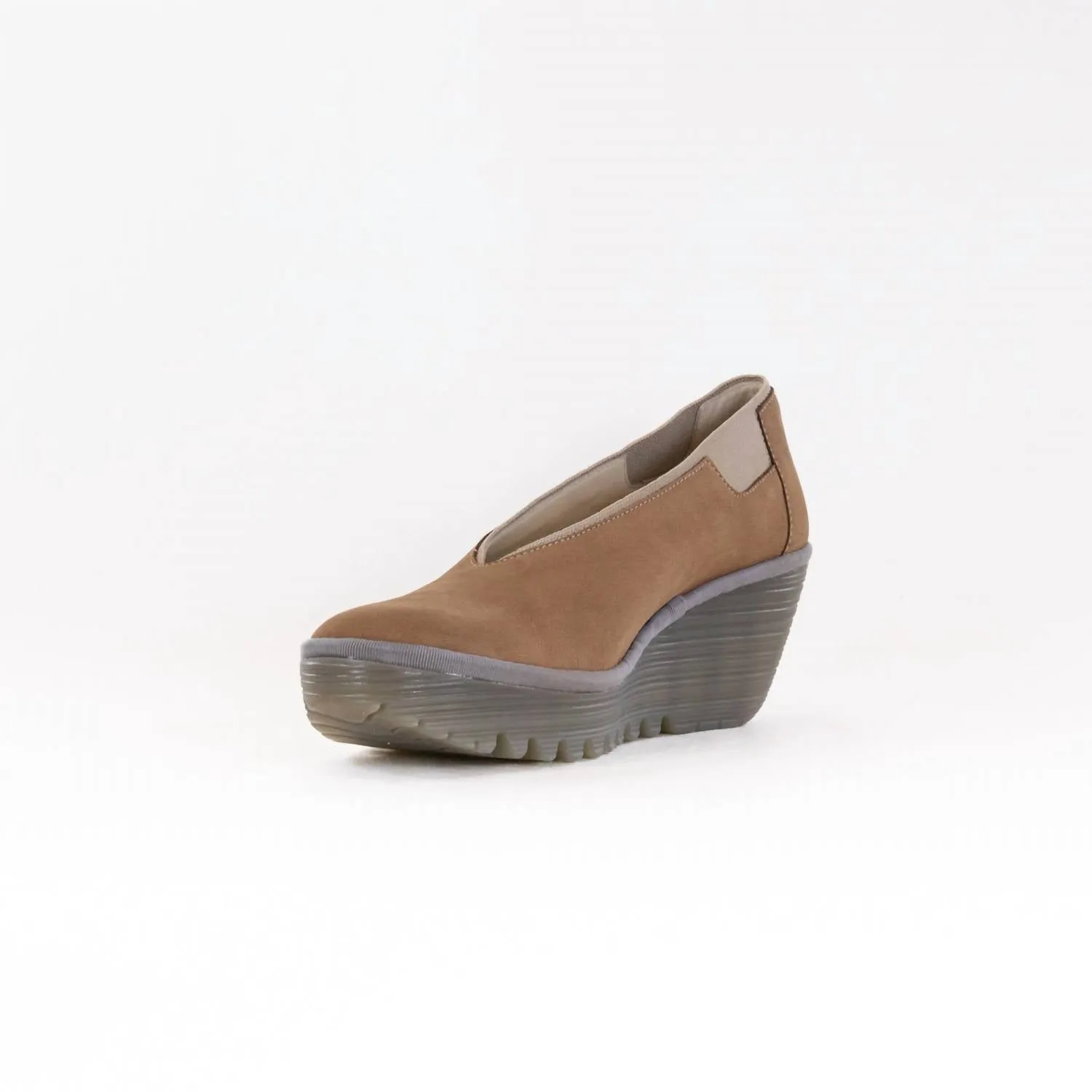 Women's Wedge Heeled Shoes In Sand Cupido